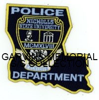 LOUISIANA,NICHOLS STATE UNIVERSITY POLICE 1